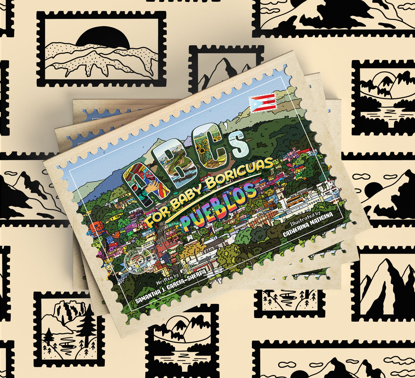 ABCs for Baby Boricuas: Pueblos (Pre-order)